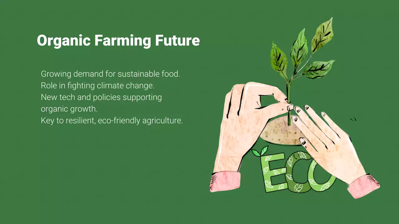 초록 심플 농업 교육 자료