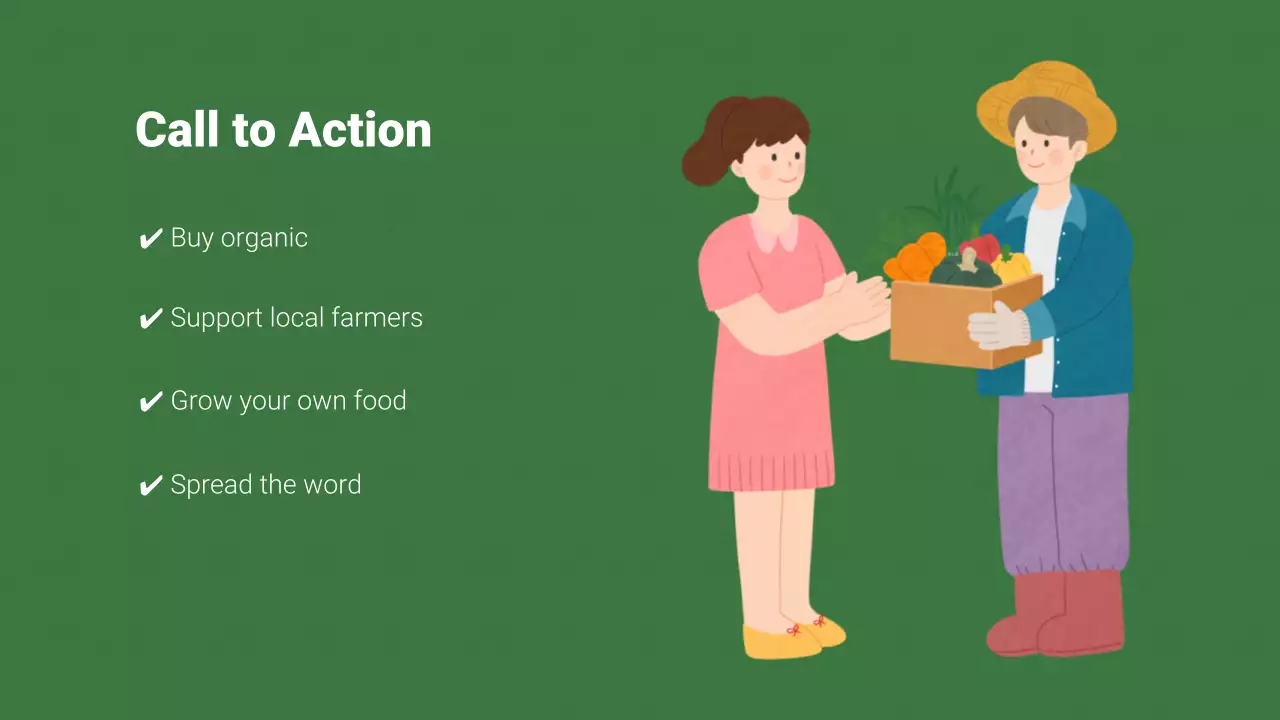 초록 심플 농업 교육 자료