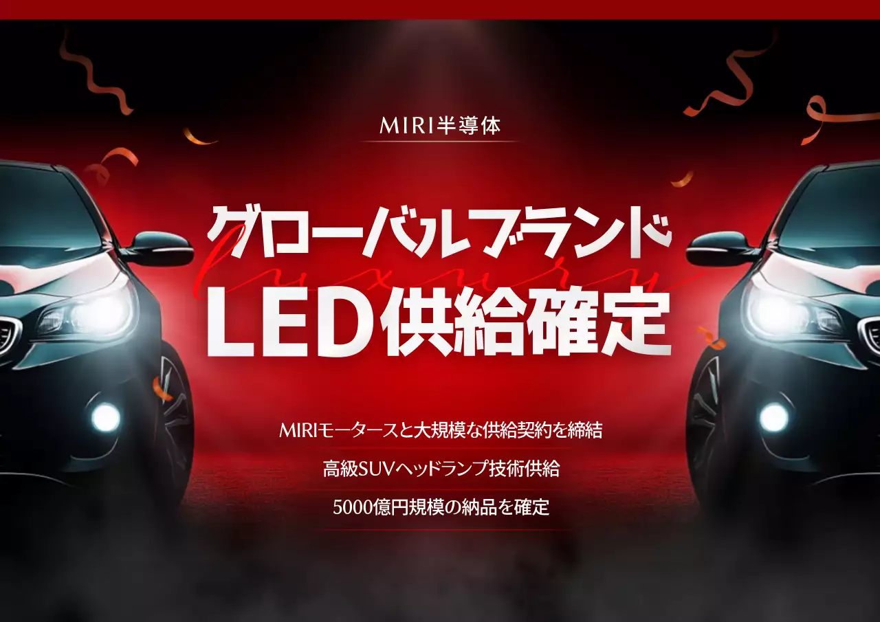 赤 モダン 自動車 ポスター