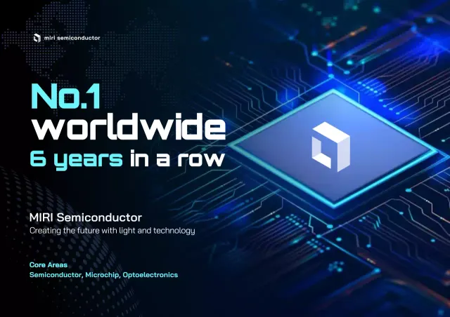 iklan semikonduktor modern berwarna biru