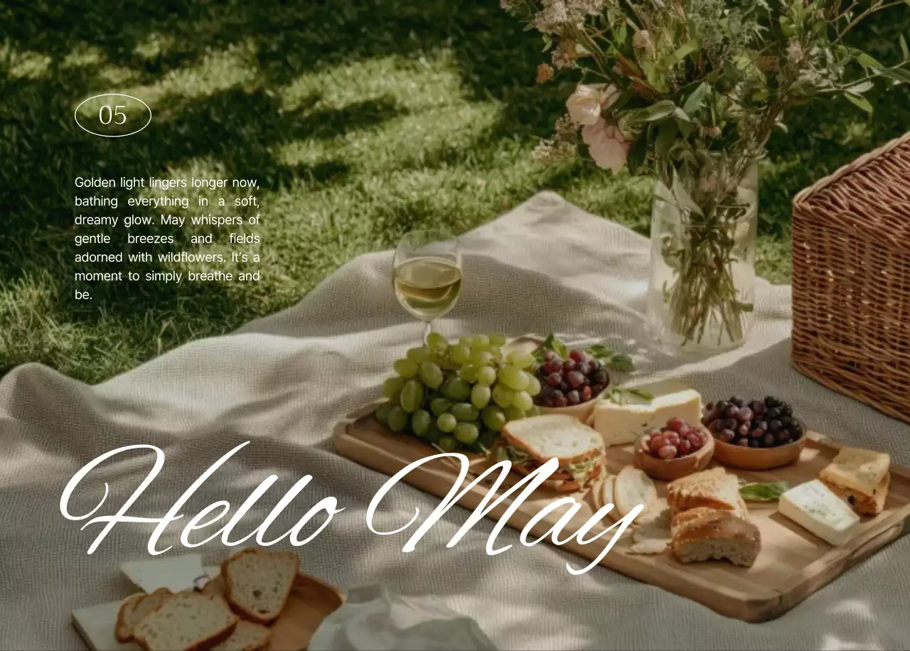 초록 모던 캘린더 달력