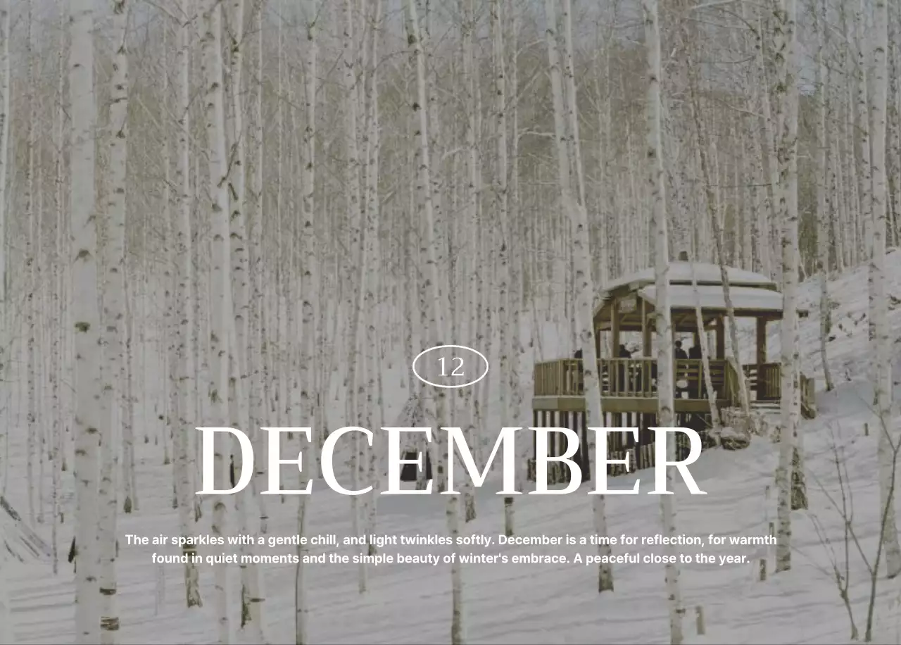 초록 모던 캘린더 달력