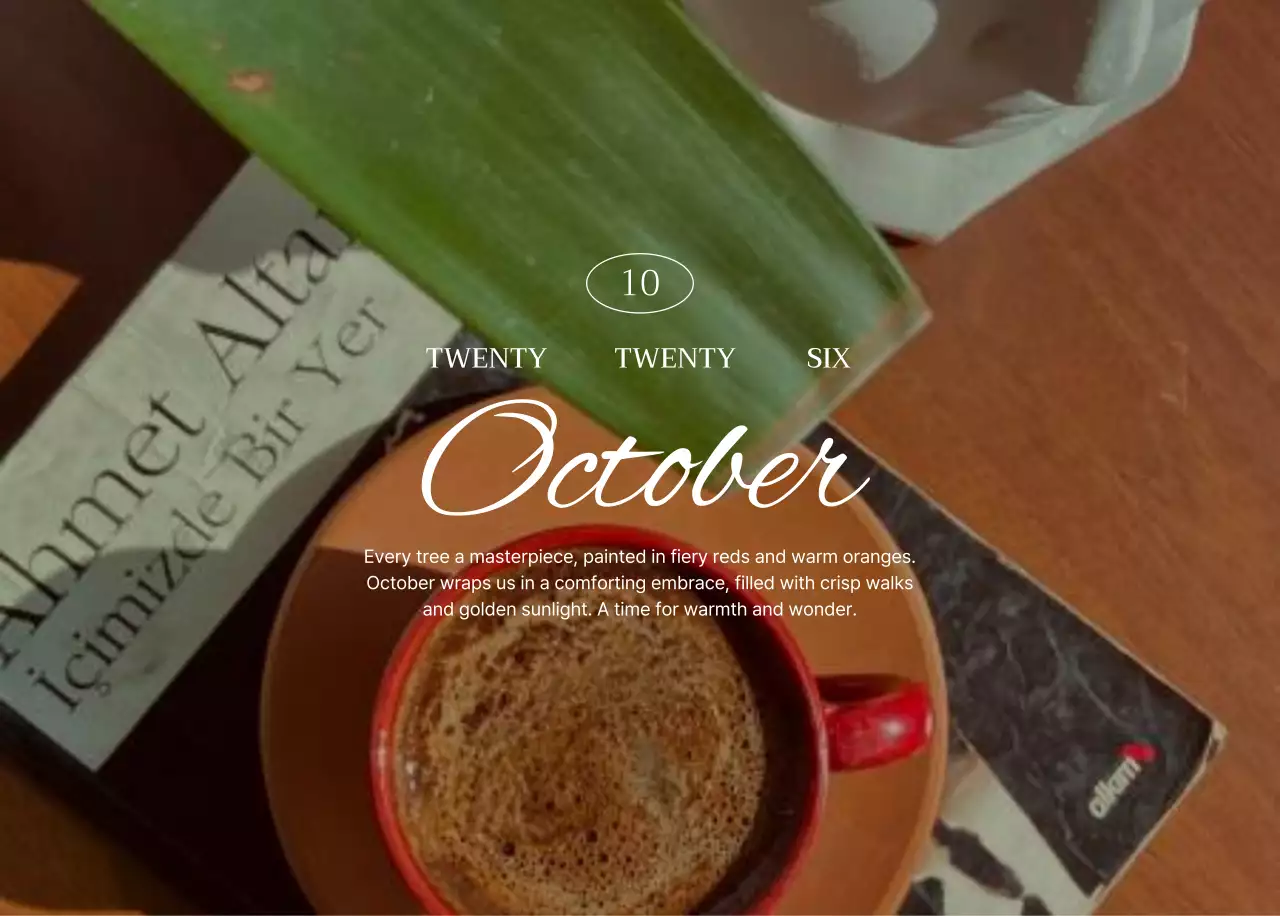 초록 모던 캘린더 달력