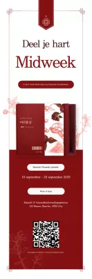 Rode traditionele Chuseok-advertentie