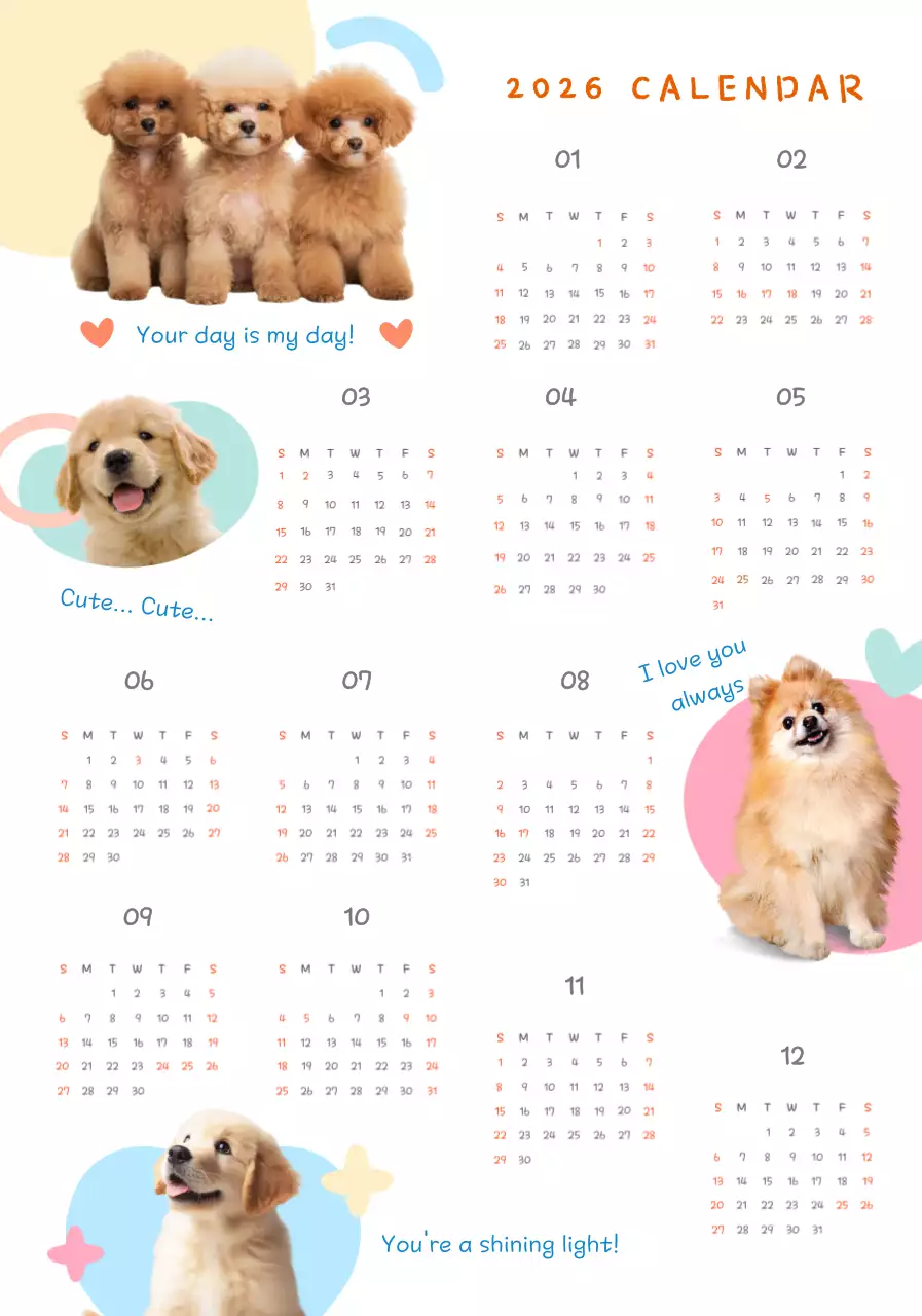 Khuyến mãi lịch vải thú cưng Yeonbora dễ thương và đáng yêu