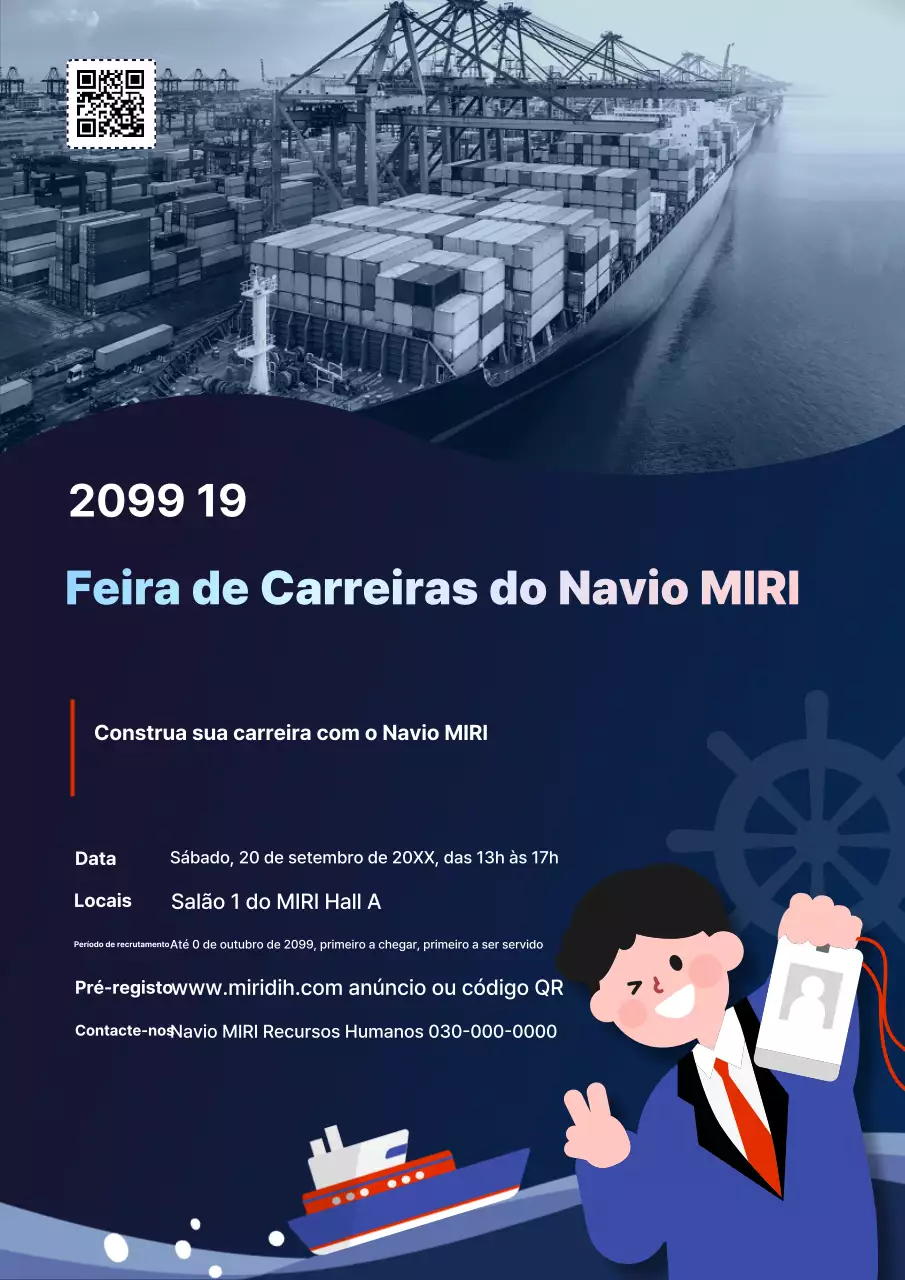 Guia de Sessão de Briefing de Recrutamento Blue Simple
