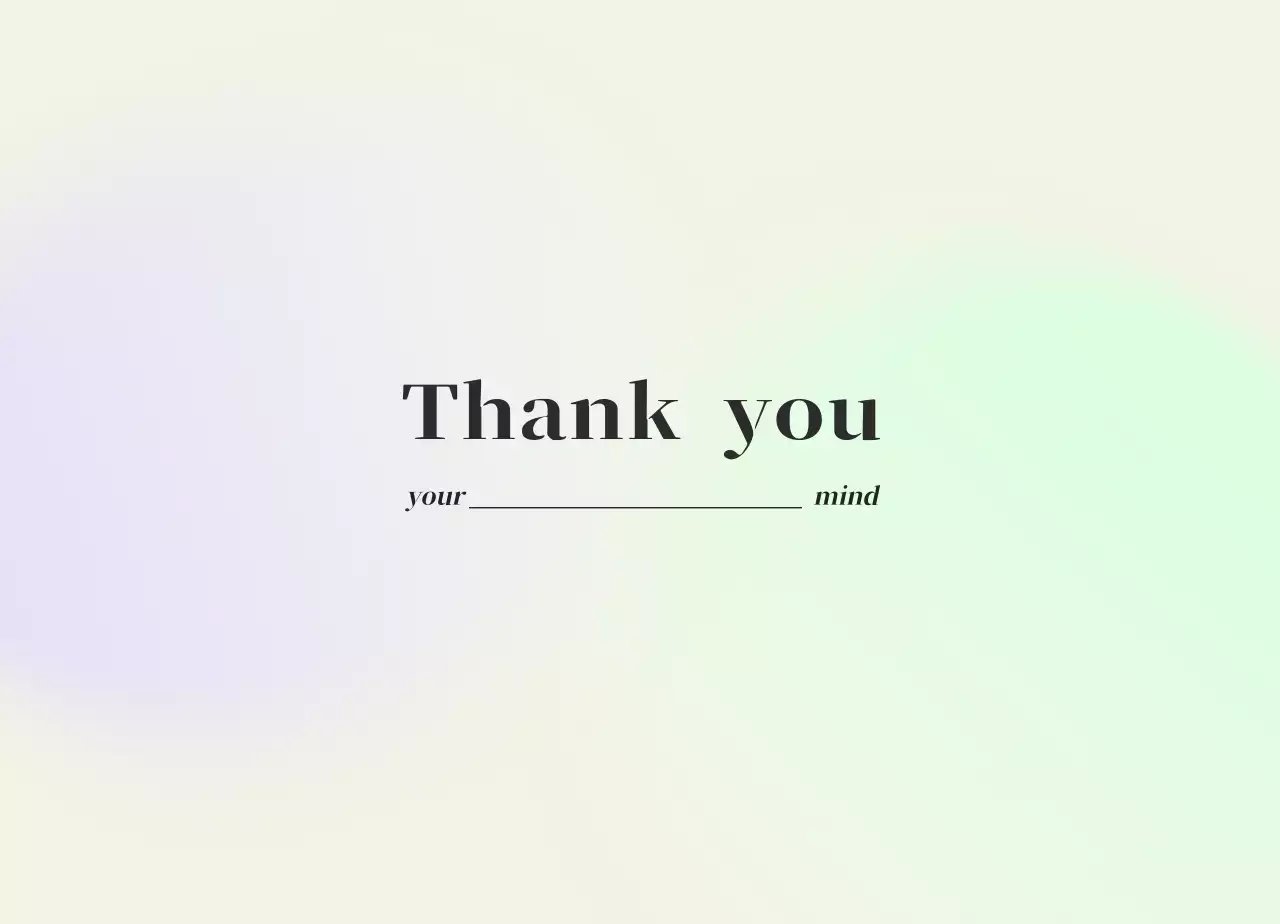 그라데이션 미니멀 감성 달력