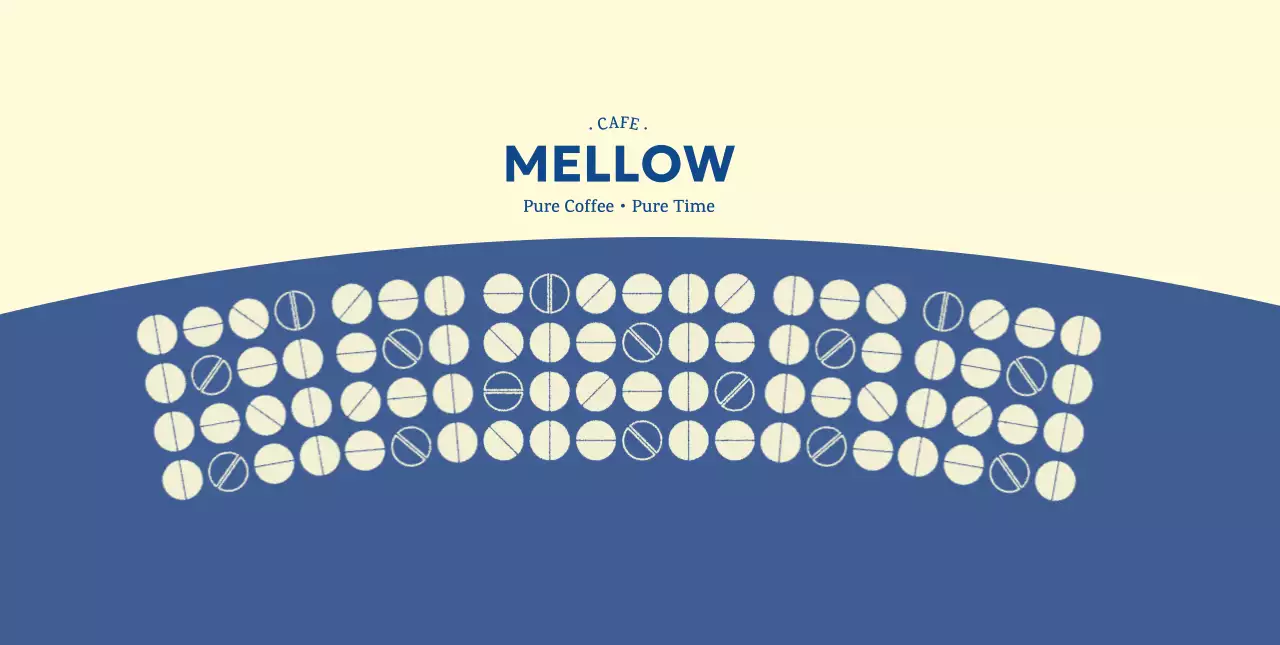 베이지 모던 카페 광고