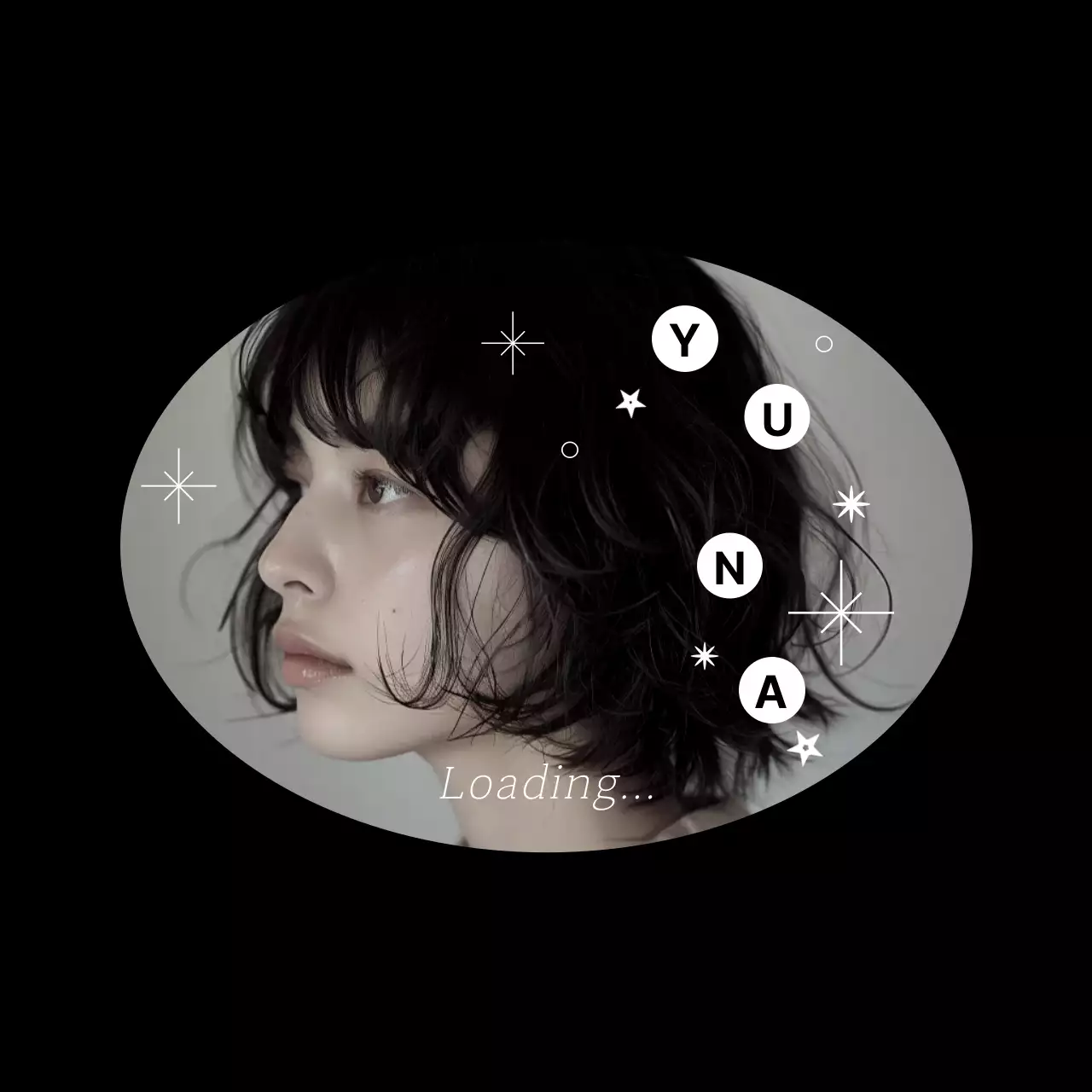 검정 빈티지 인물 사진첩