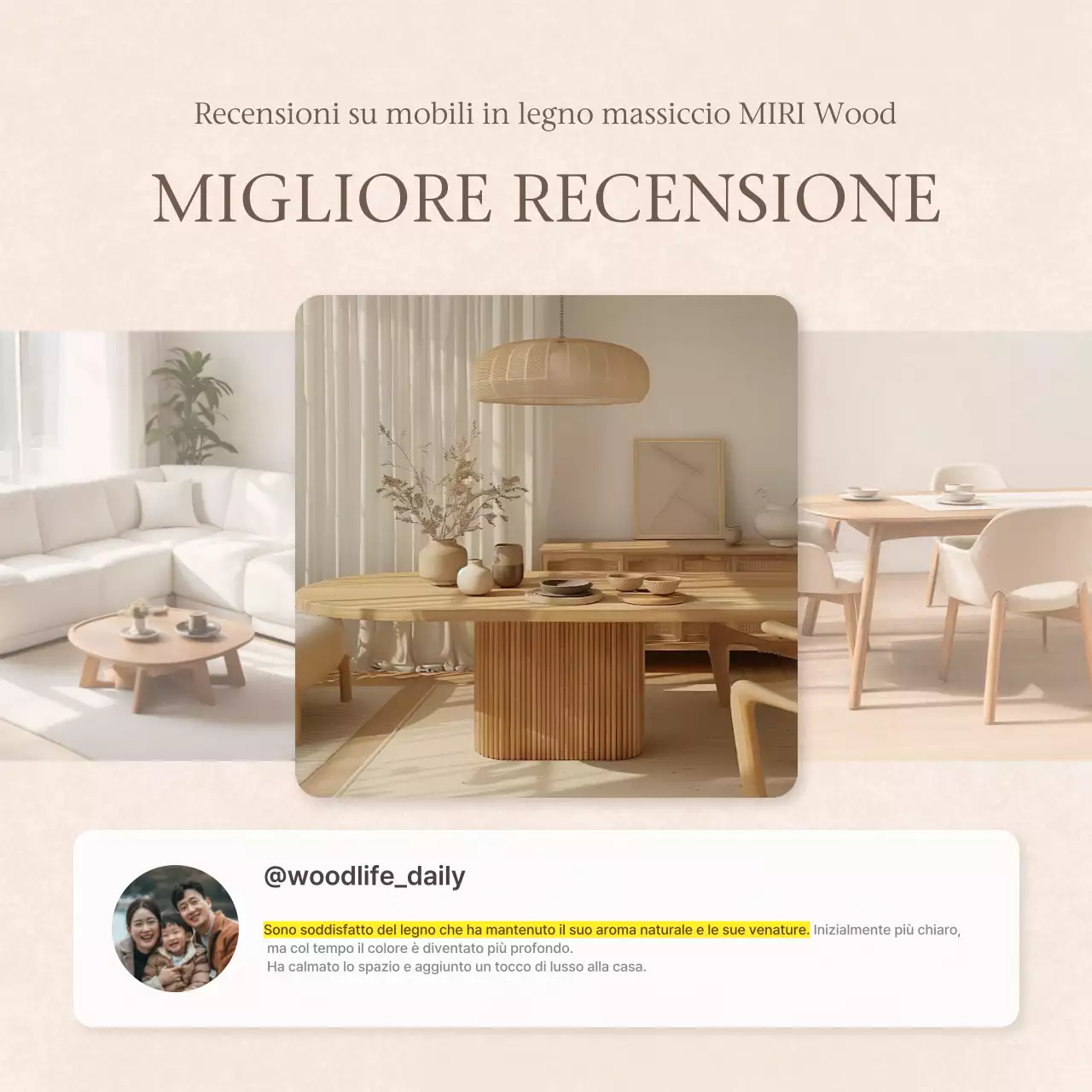 Recensione di mobili moderni beige