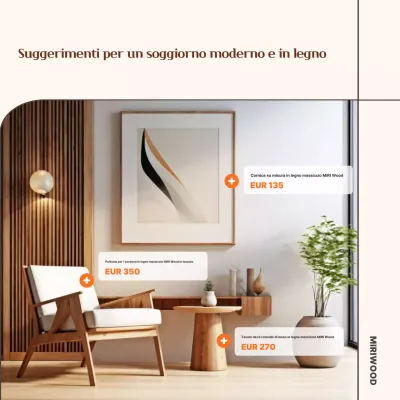 Pubblicità di interni moderni beige