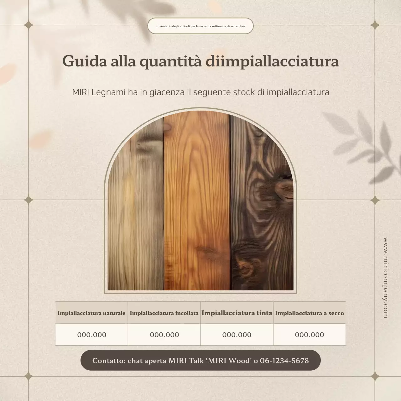 Informazioni sulle azioni Beige Simple