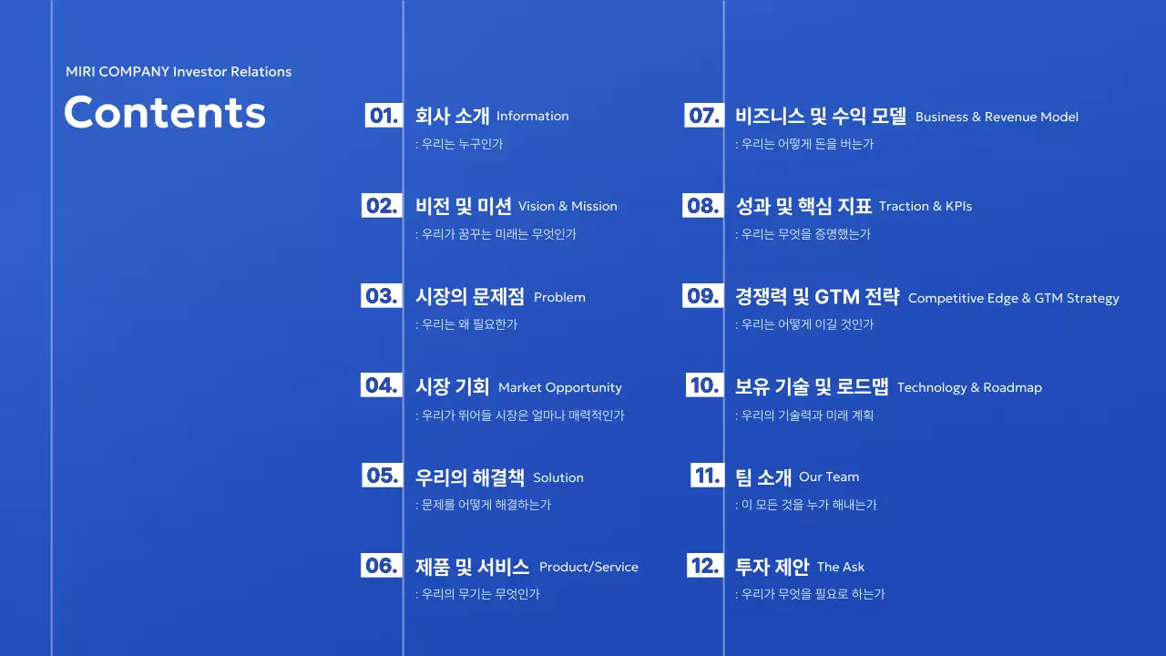 하늘색 모던 투명 글라스 프레젠테이션 기획