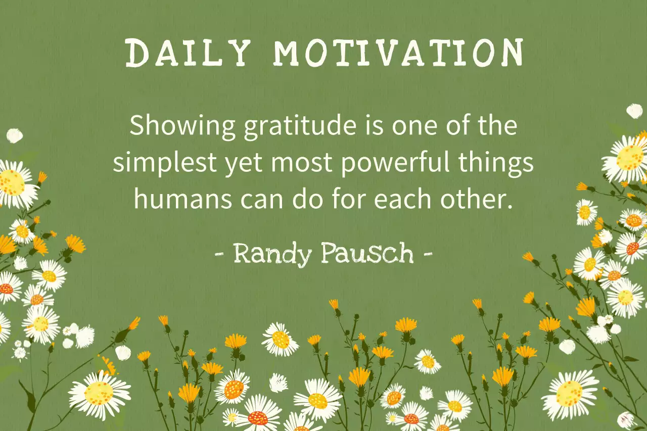 카키 심플 동기부여 배너