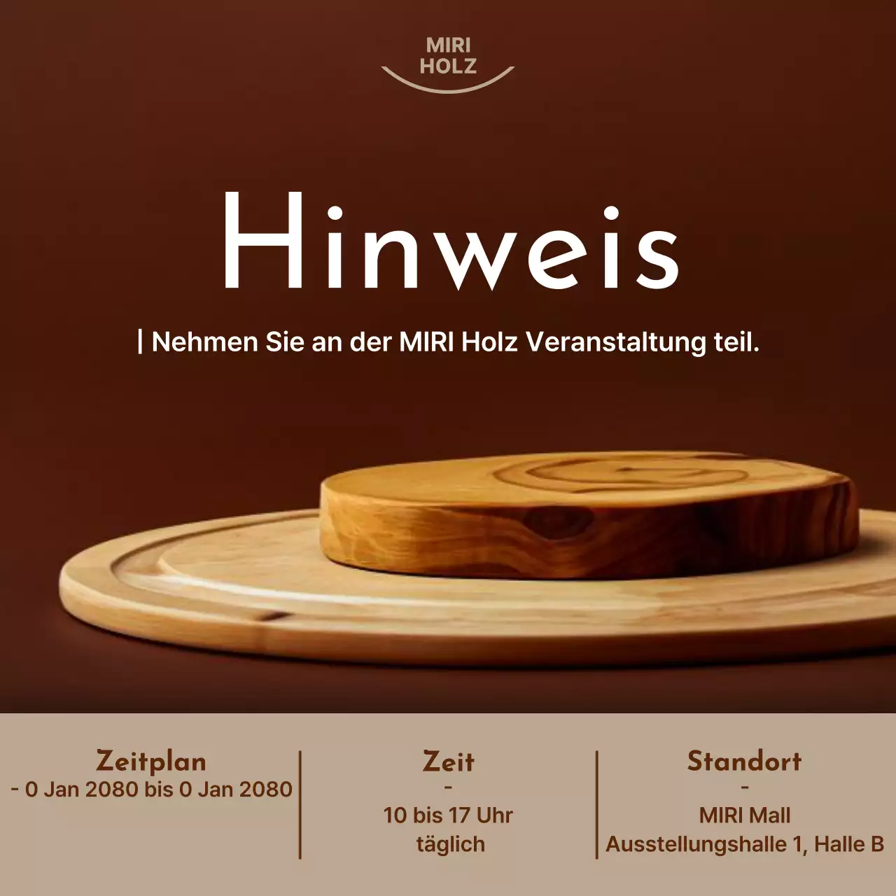 Brown Simple-Event-Informationshinweis