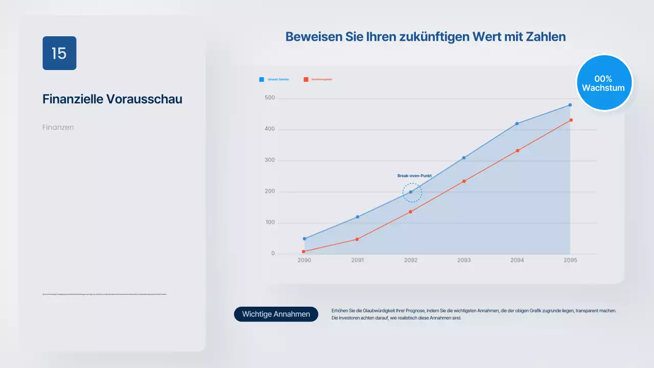 Moderner Geschäftsvorschlag in Grau und Marineblau