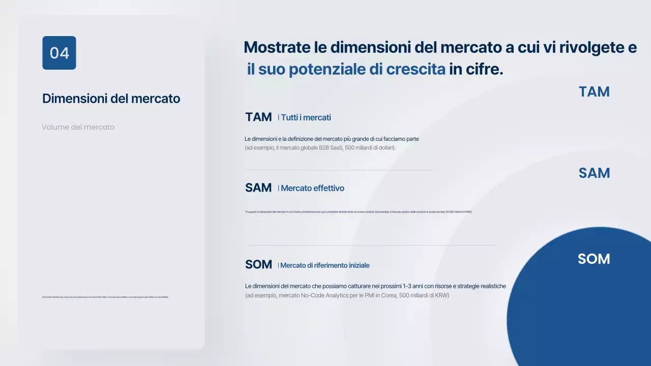 Proposta commerciale moderna in grigio e blu navy