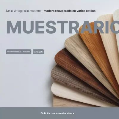 Anuncio de interior moderno en gris