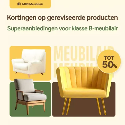 Beige moderne meubelen korting