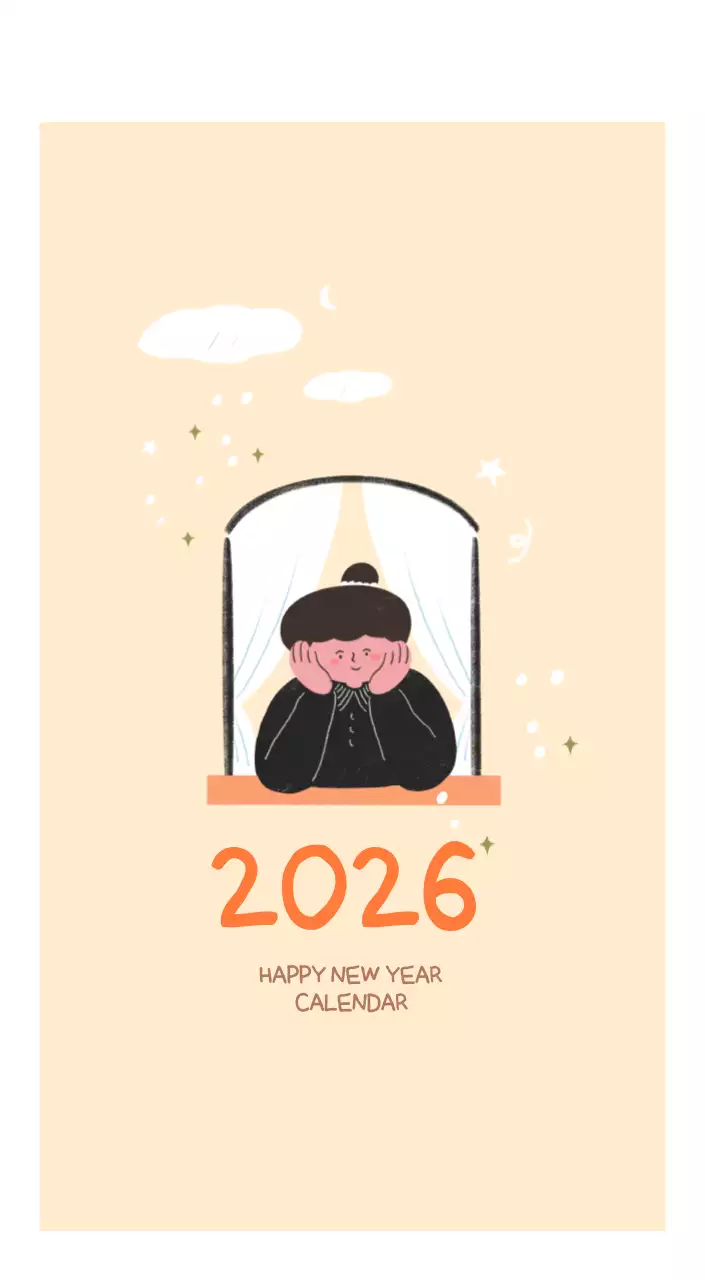 알록달록한 귀여운 일상 일러스트 컨셉