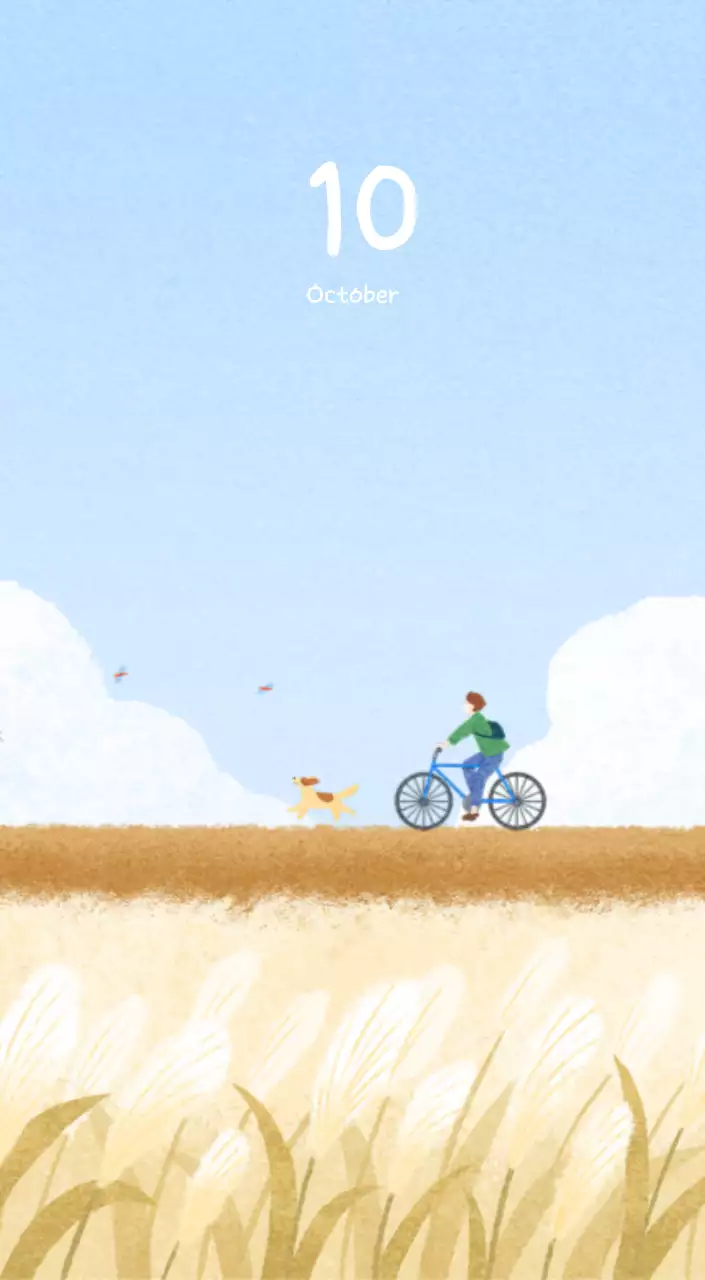 포근한 일러스트가 인상적인 귀여운 달력