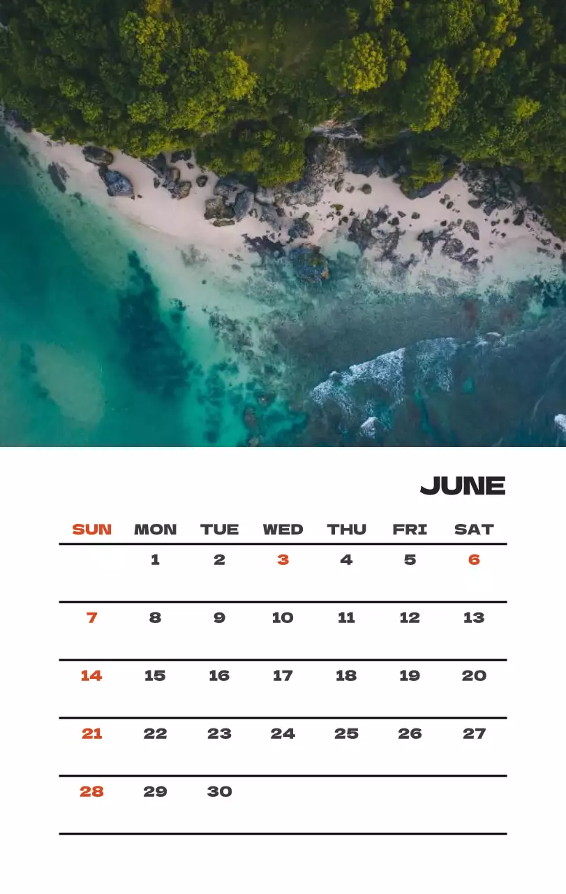 사계절 풍경의 여행 사진과 깔끔하고 과감한 텍스트 레이아웃의 연말 연시 기념 여행사 기업