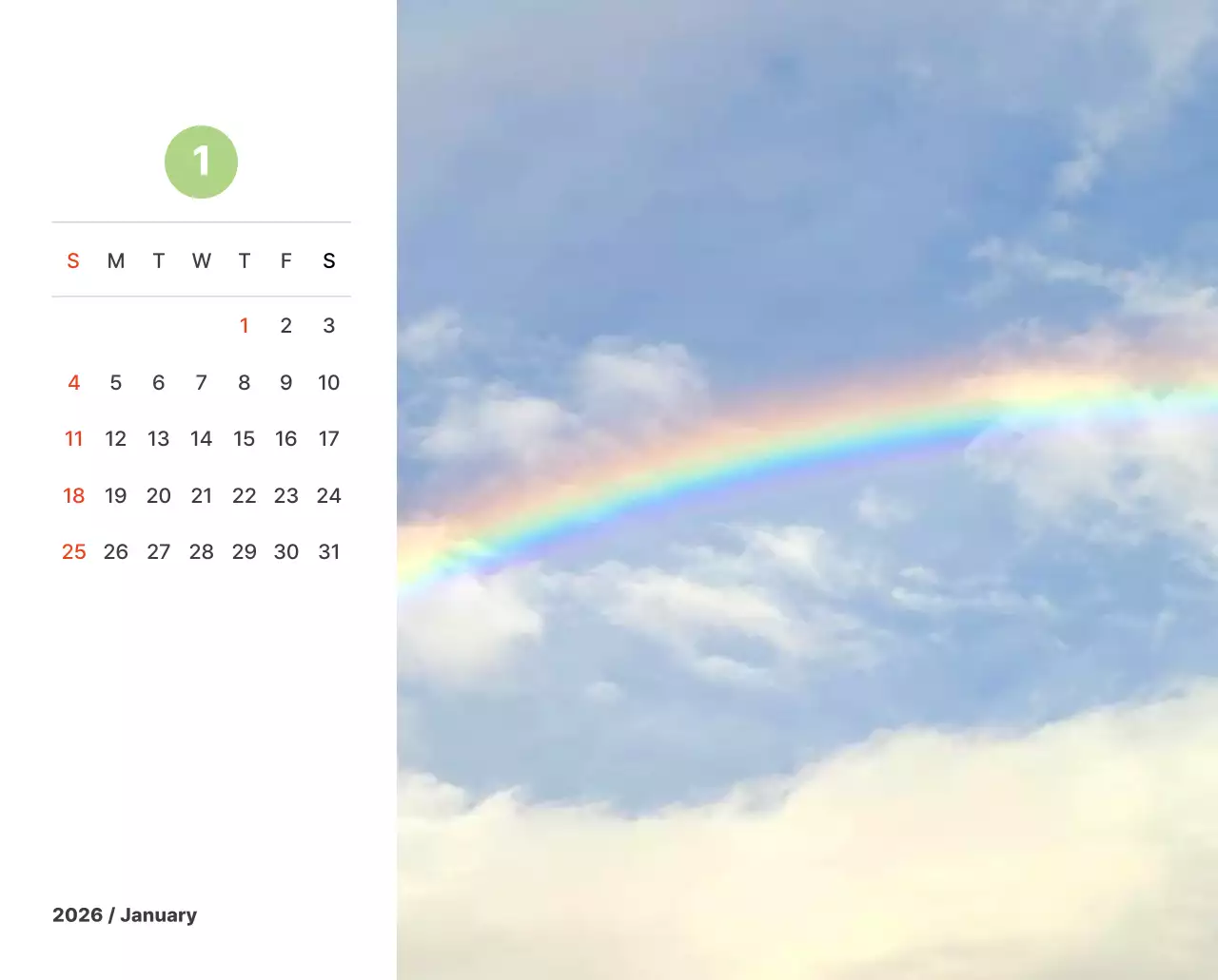 파스텔 컬러의 따뜻한 풍경 사진