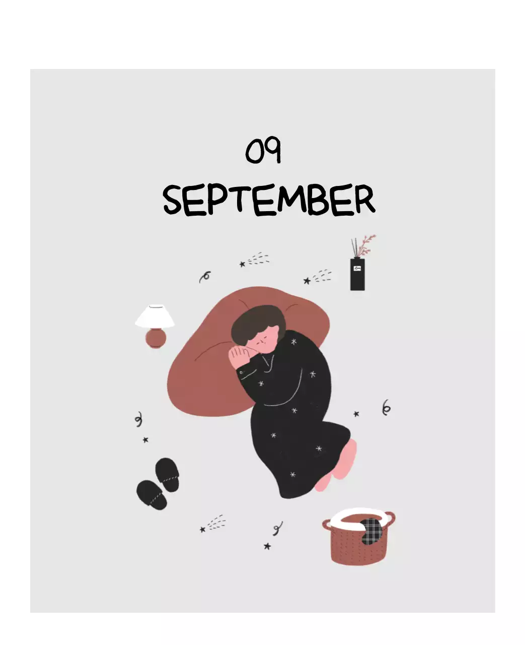 알록달록한 귀여운 일상 일러스트 컨셉