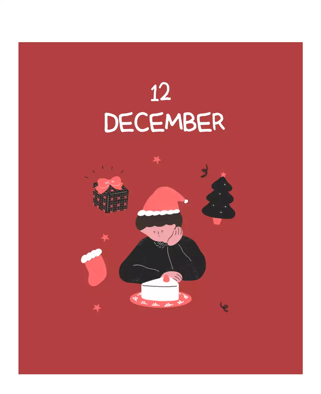 알록달록한 귀여운 일상 일러스트 컨셉