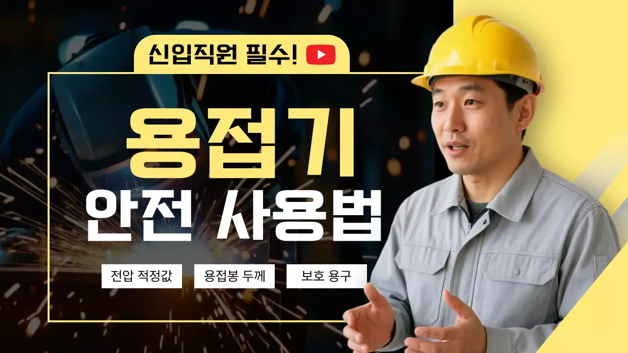 노랑 모던 안전 교육 안내