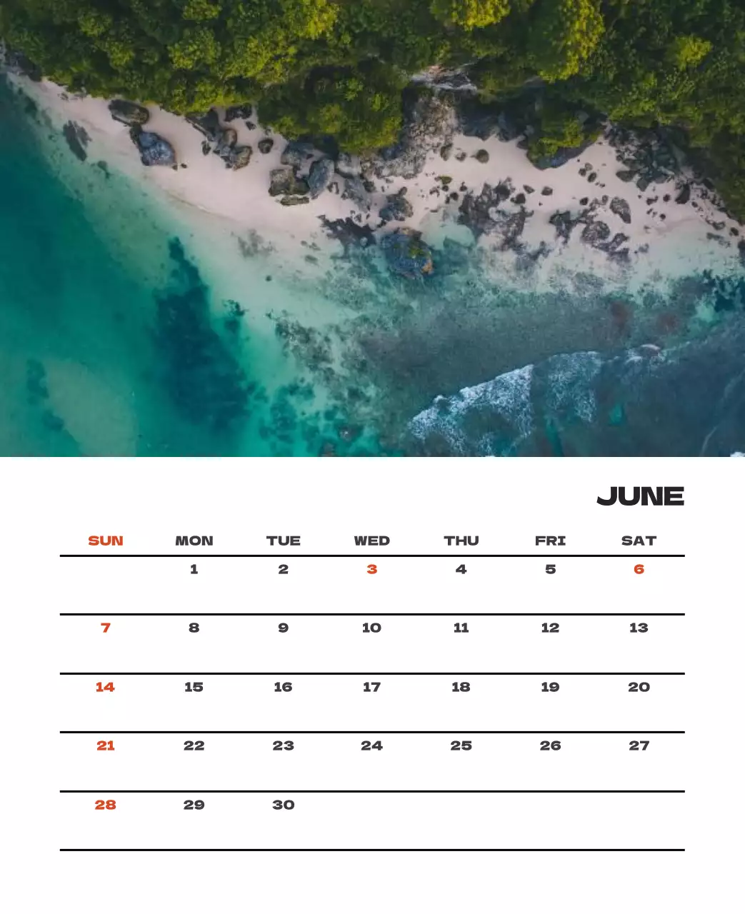 사계절 풍경의 여행 사진과 깔끔하고 과감한 텍스트 레이아웃의 연말 연시 기념 여행사 기업