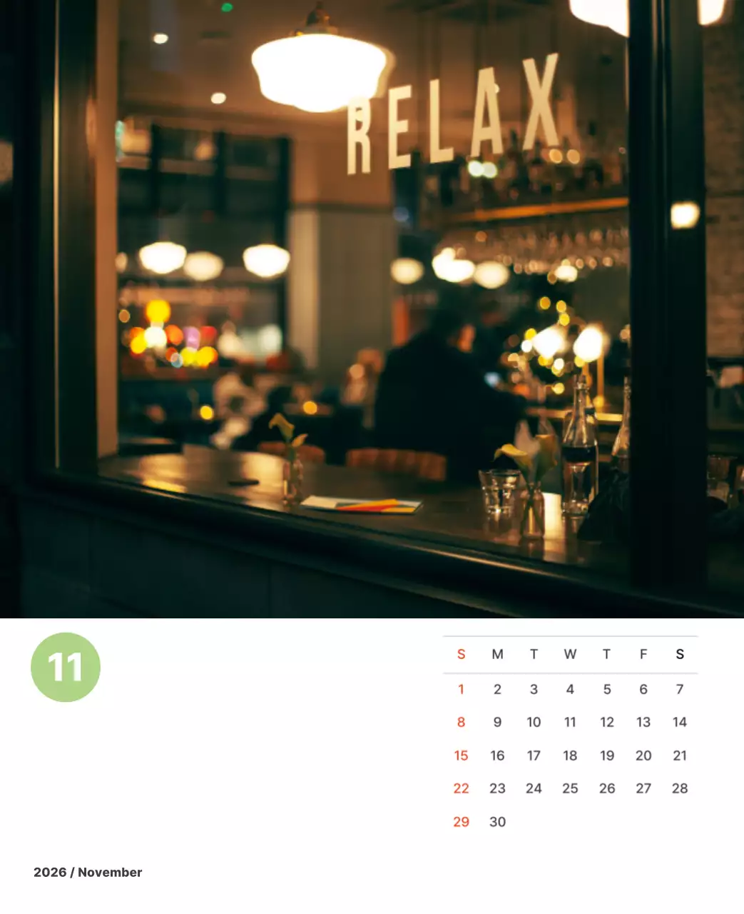 파스텔 컬러의 따뜻한 풍경 사진