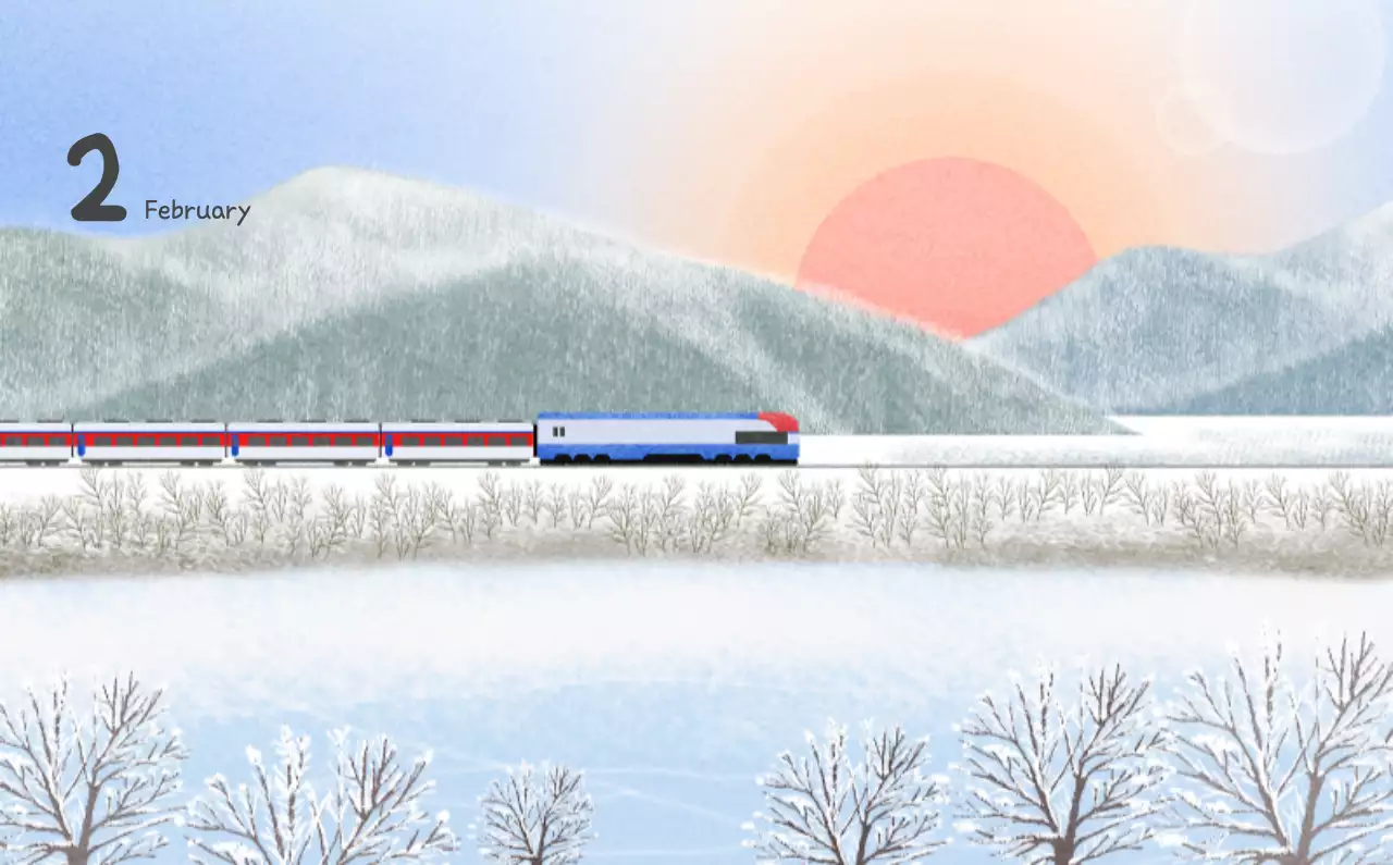 포근한 일러스트가 인상적인 귀여운 달력