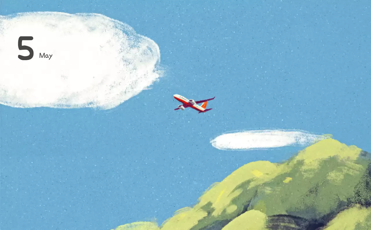 포근한 일러스트가 인상적인 귀여운 달력