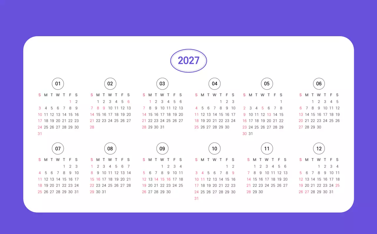 보라색 배경에 깔끔한 라인 일러스트