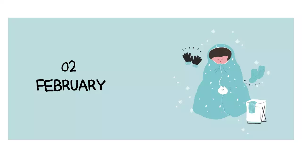 알록달록한 귀여운 일상 일러스트 컨셉