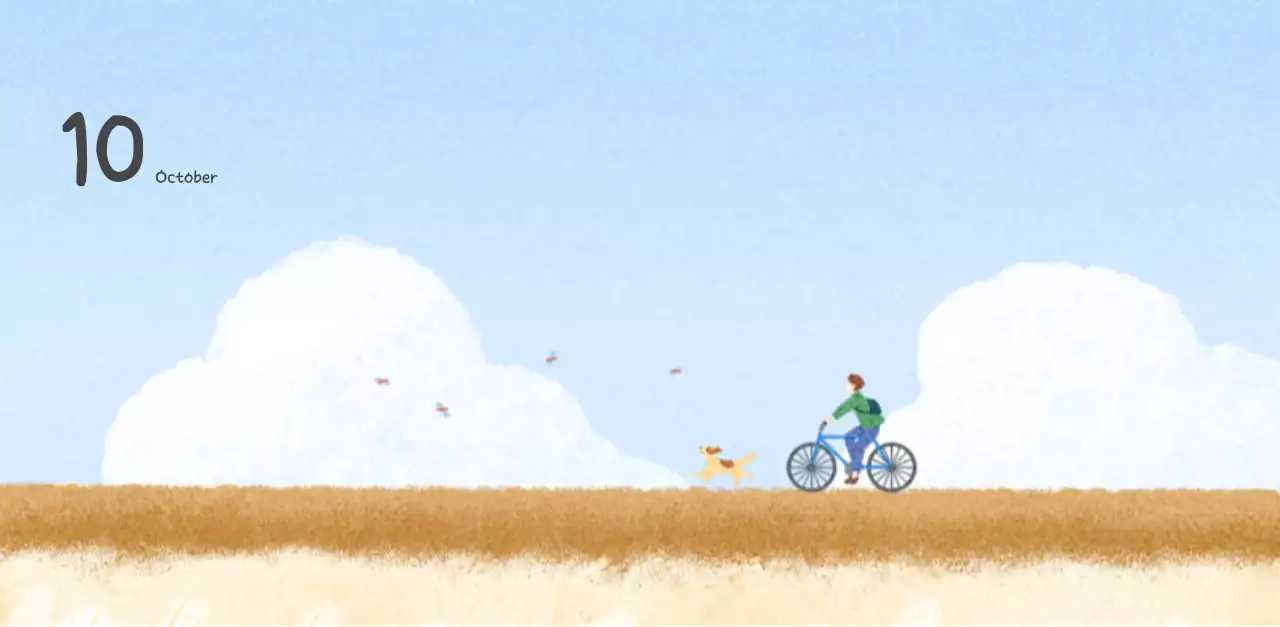 포근한 일러스트가 인상적인 귀여운 달력