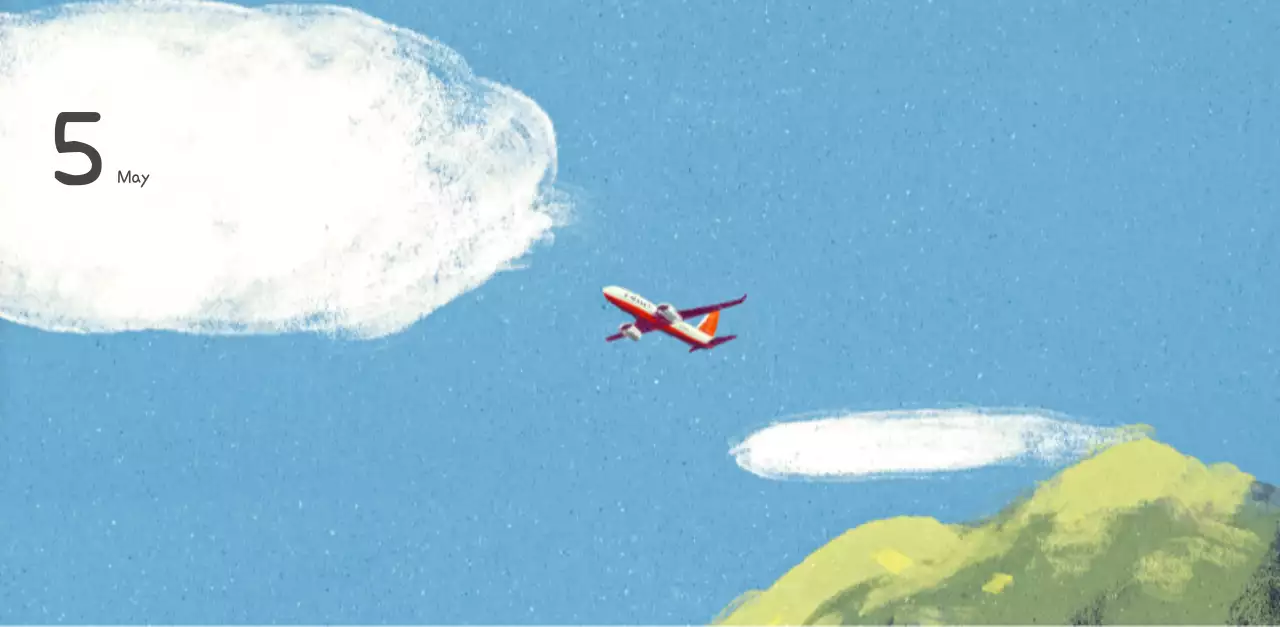 포근한 일러스트가 인상적인 귀여운 달력