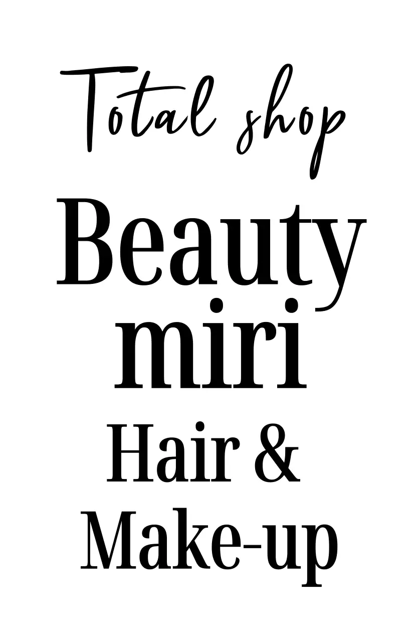 白黒 シンプル 美容 ロゴ おしゃれ