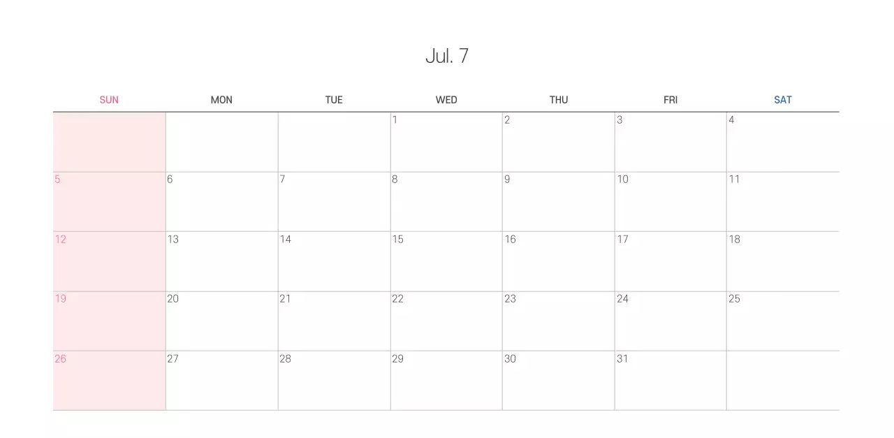 따뜻한 일러스트가 있는 교회달력