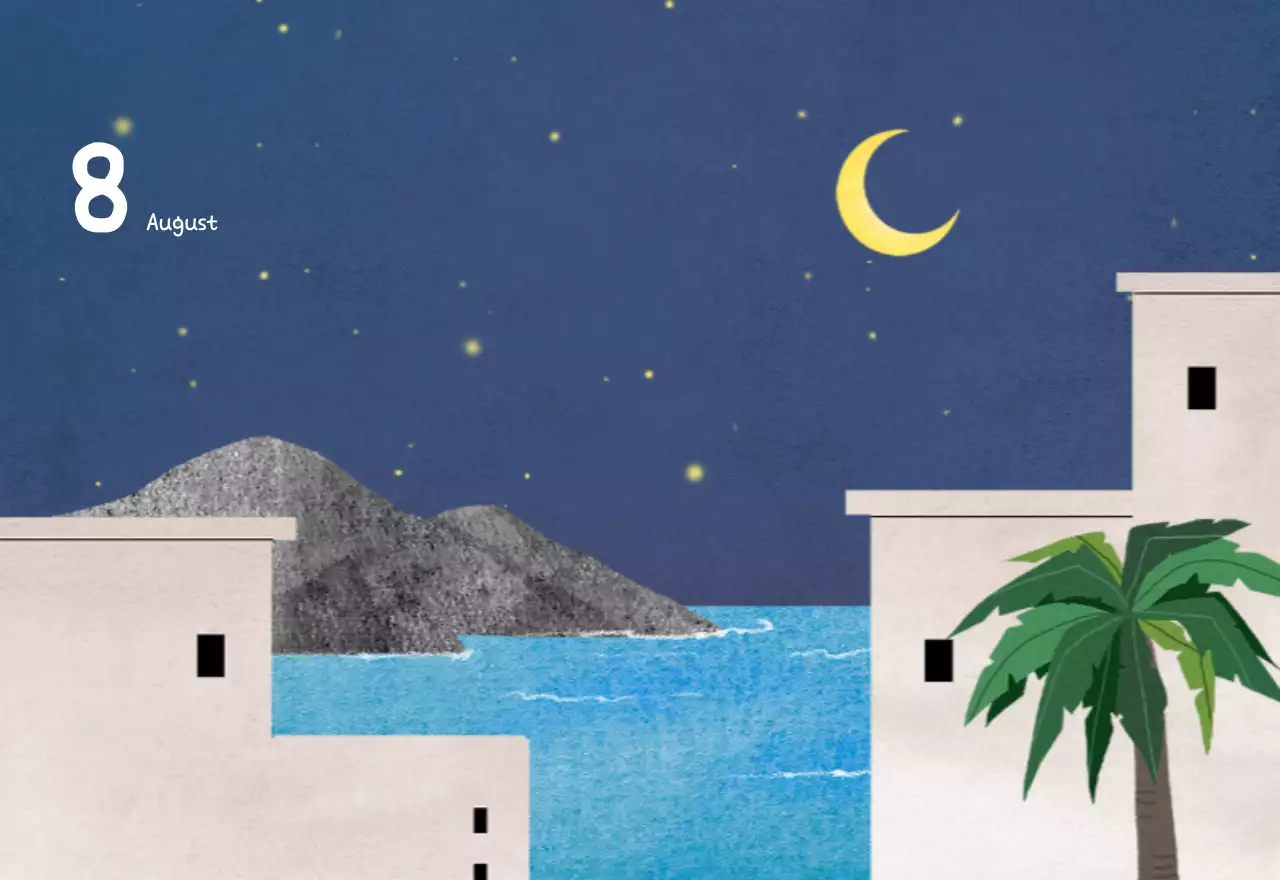 포근한 일러스트가 인상적인 귀여운 달력