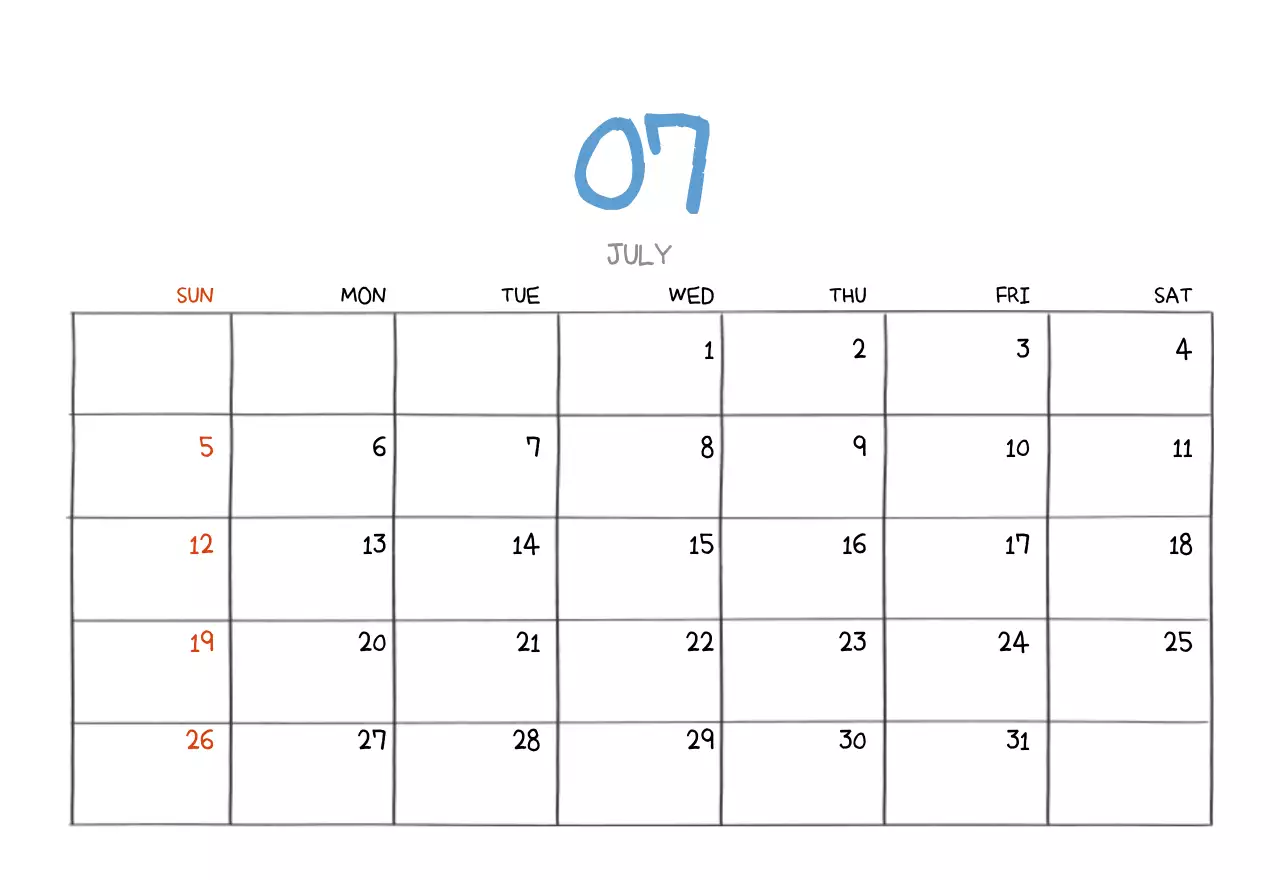 알록달록한 귀여운 일상 일러스트 컨셉