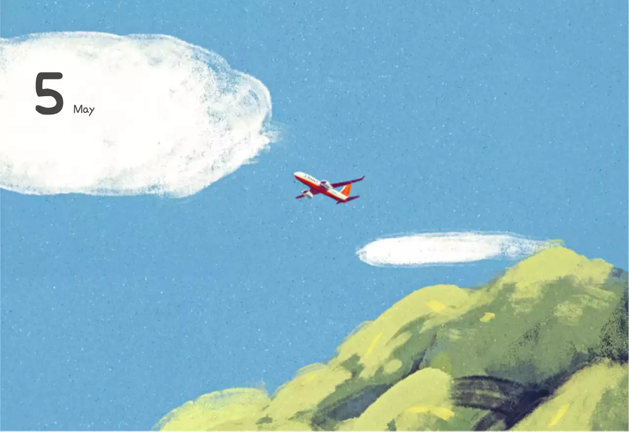 포근한 일러스트가 인상적인 귀여운 달력