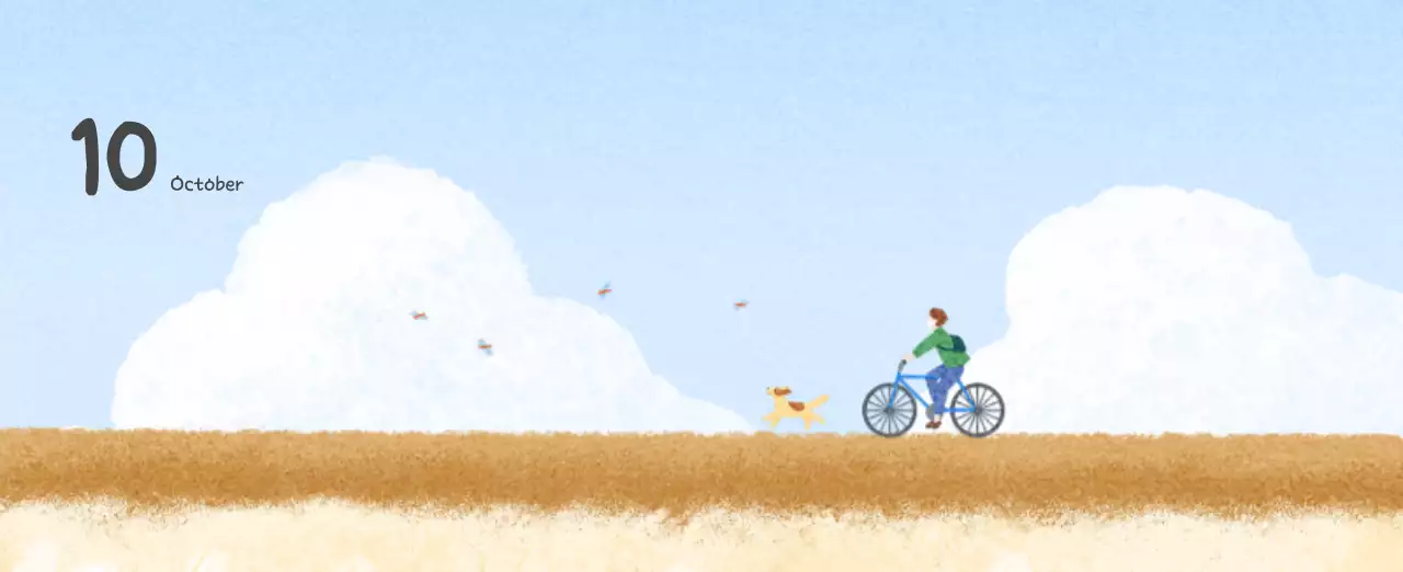 포근한 일러스트가 인상적인 귀여운 달력