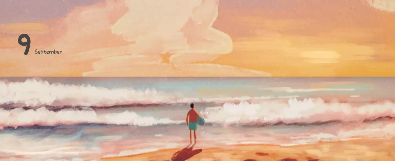 포근한 일러스트가 인상적인 귀여운 달력