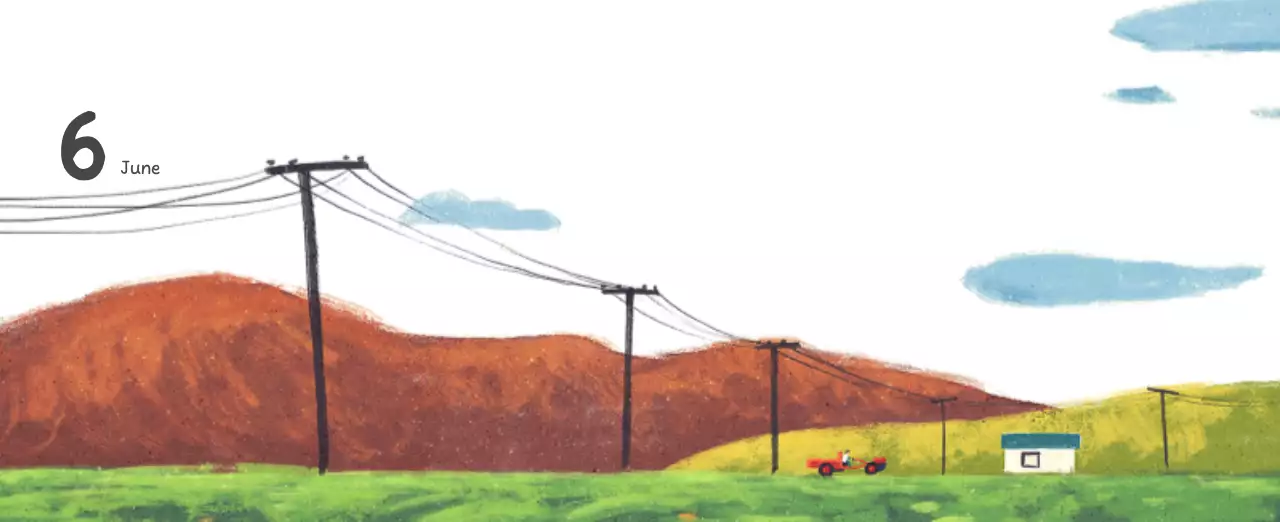 포근한 일러스트가 인상적인 귀여운 달력