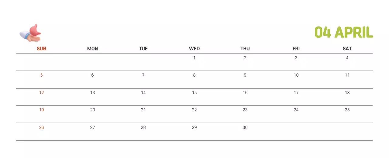 건강과 가족이 관련된 아기자기한 일러스트와 컬러로 포인트를 준 연말 연시 기념 병원