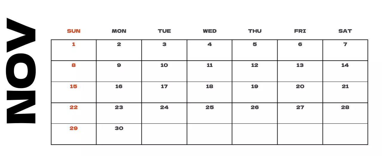 사계절 풍경의 여행 사진과 깔끔하고 과감한 텍스트 레이아웃의 연말 연시 기념 여행사 기업