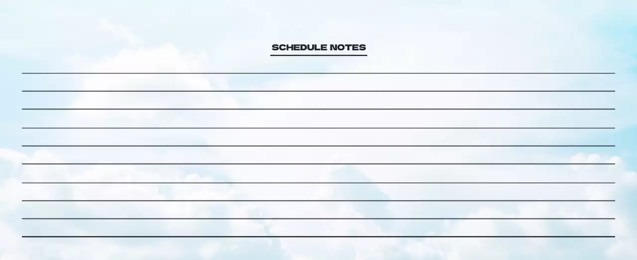 사계절 풍경의 여행 사진과 깔끔하고 과감한 텍스트 레이아웃의 연말 연시 기념 여행사 기업