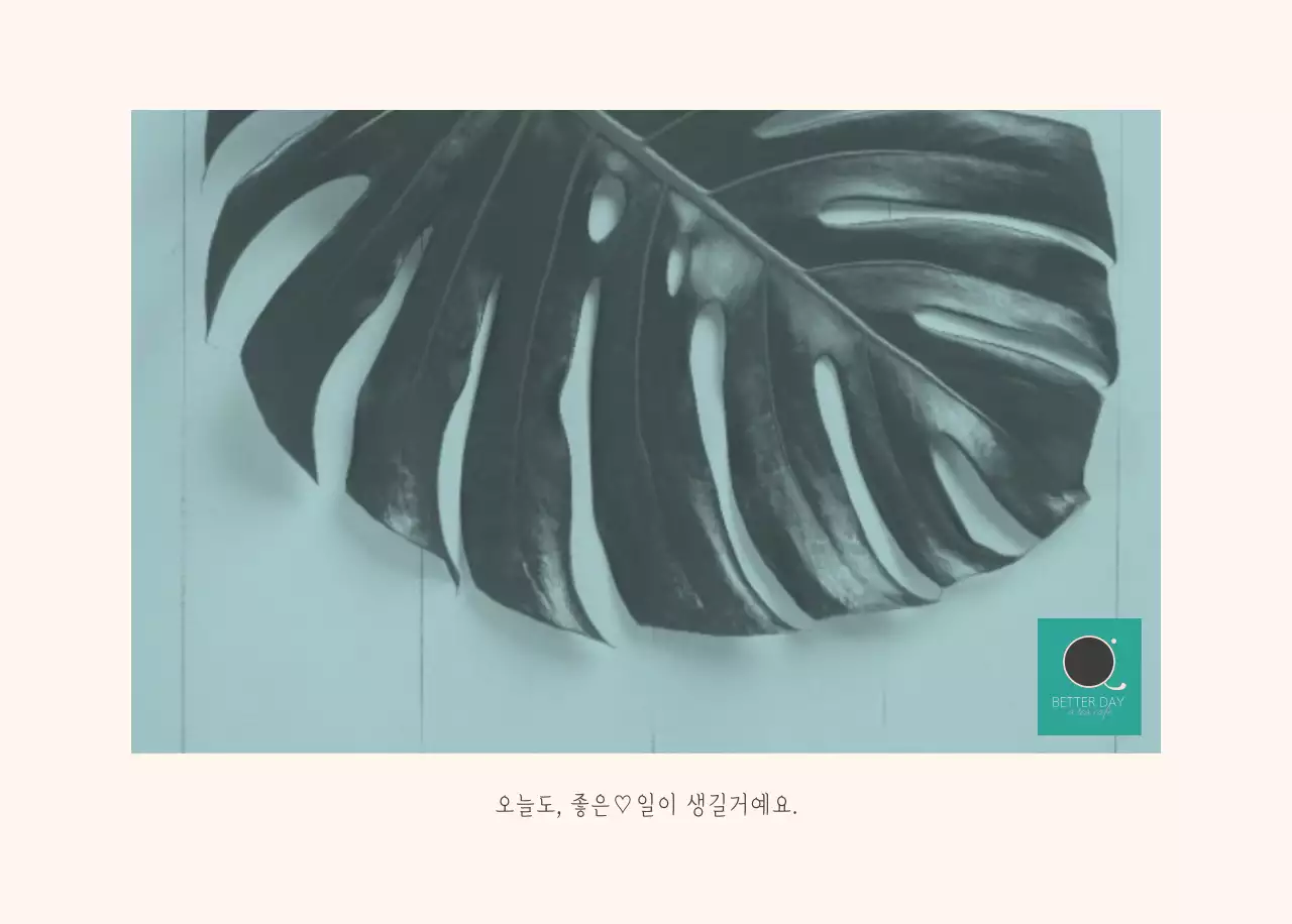 화이트 깔끔한 보테니컬 자연